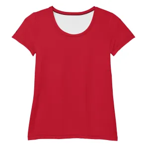 Red AC Women's Athletic T-shirt