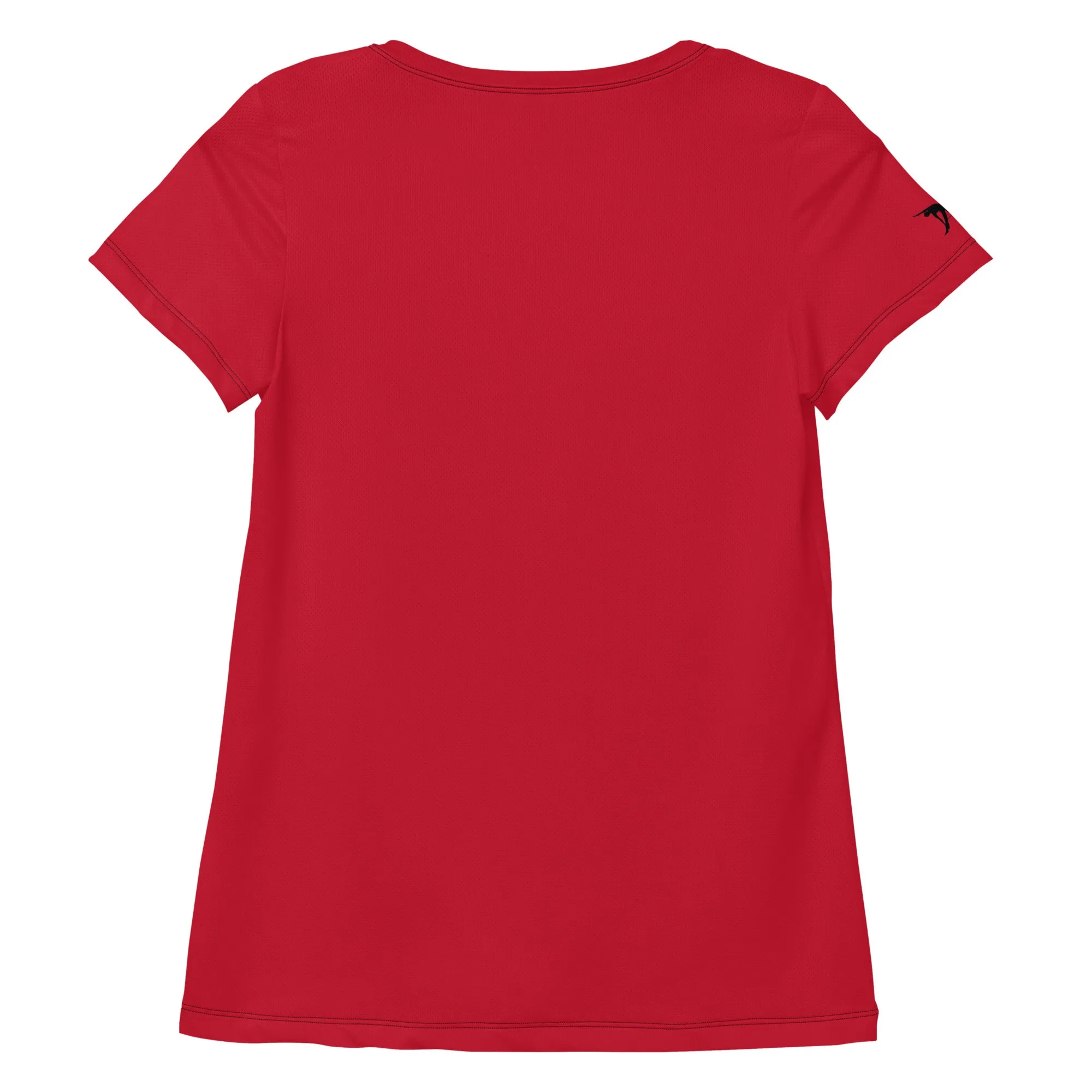 Red AC Women's Athletic T-shirt