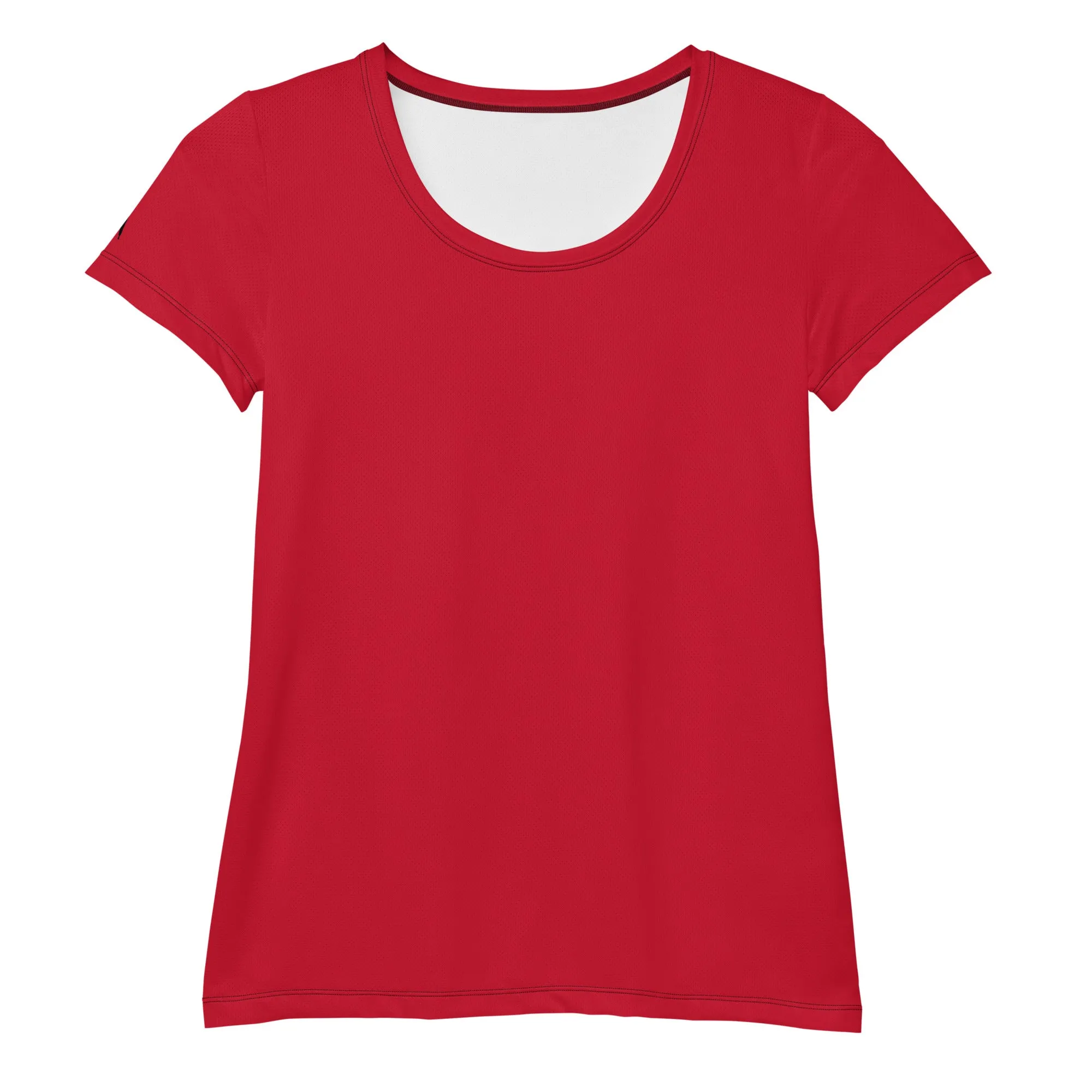 Red AC Women's Athletic T-shirt