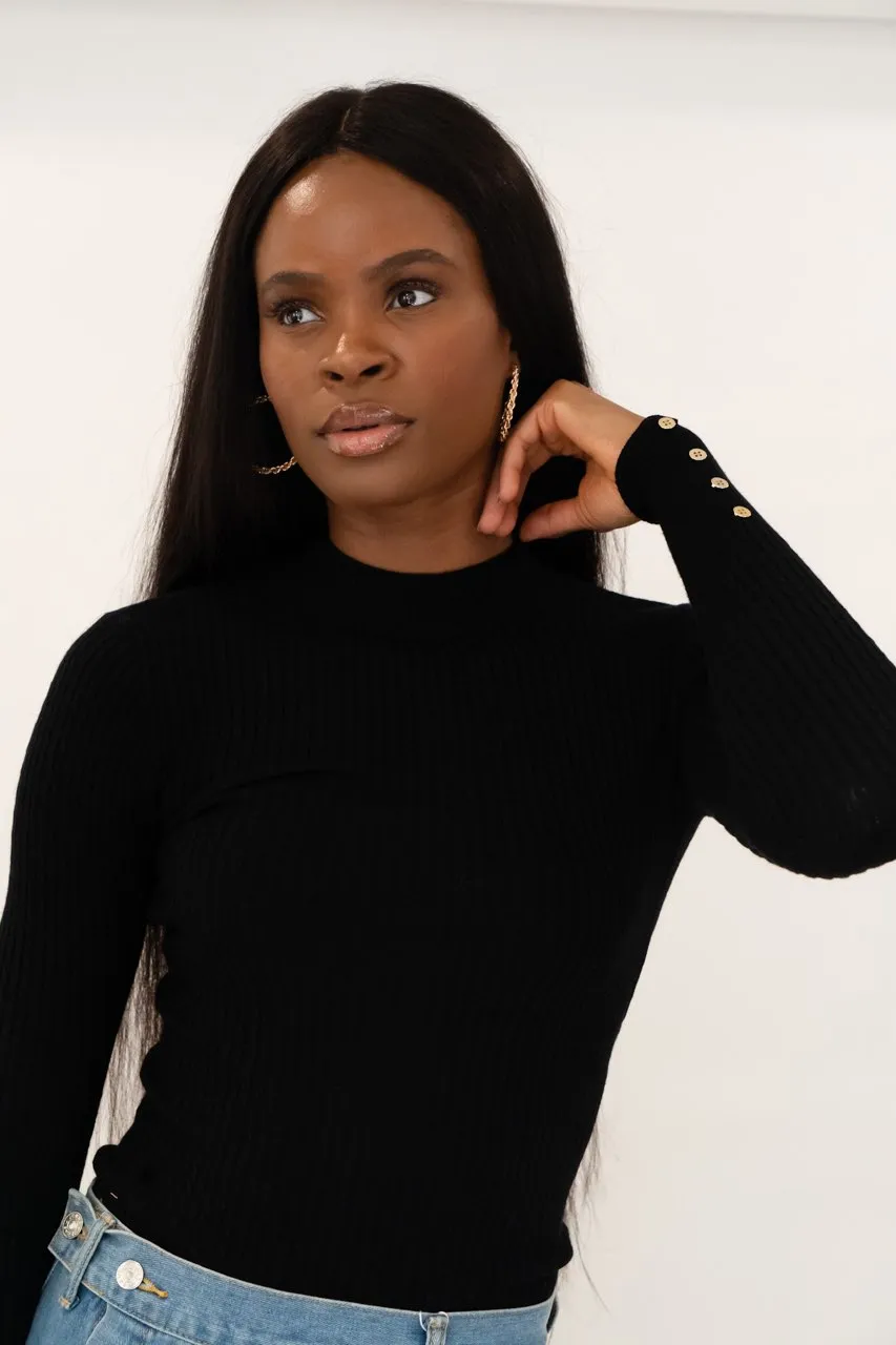 Reserved Top - Black