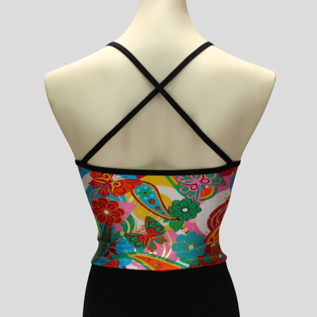 Retro Paisley Top