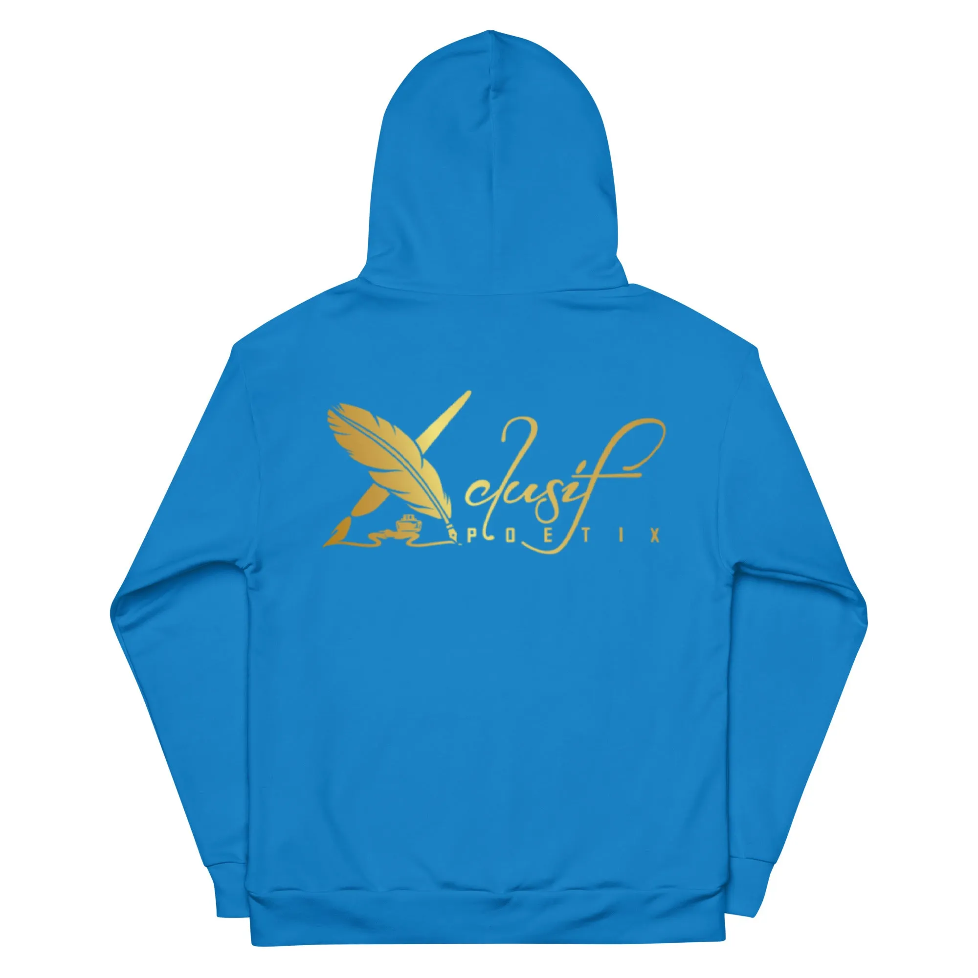 RICH BY XCLUSIF POETIX BLUE & GOLD Unisex Hoodie