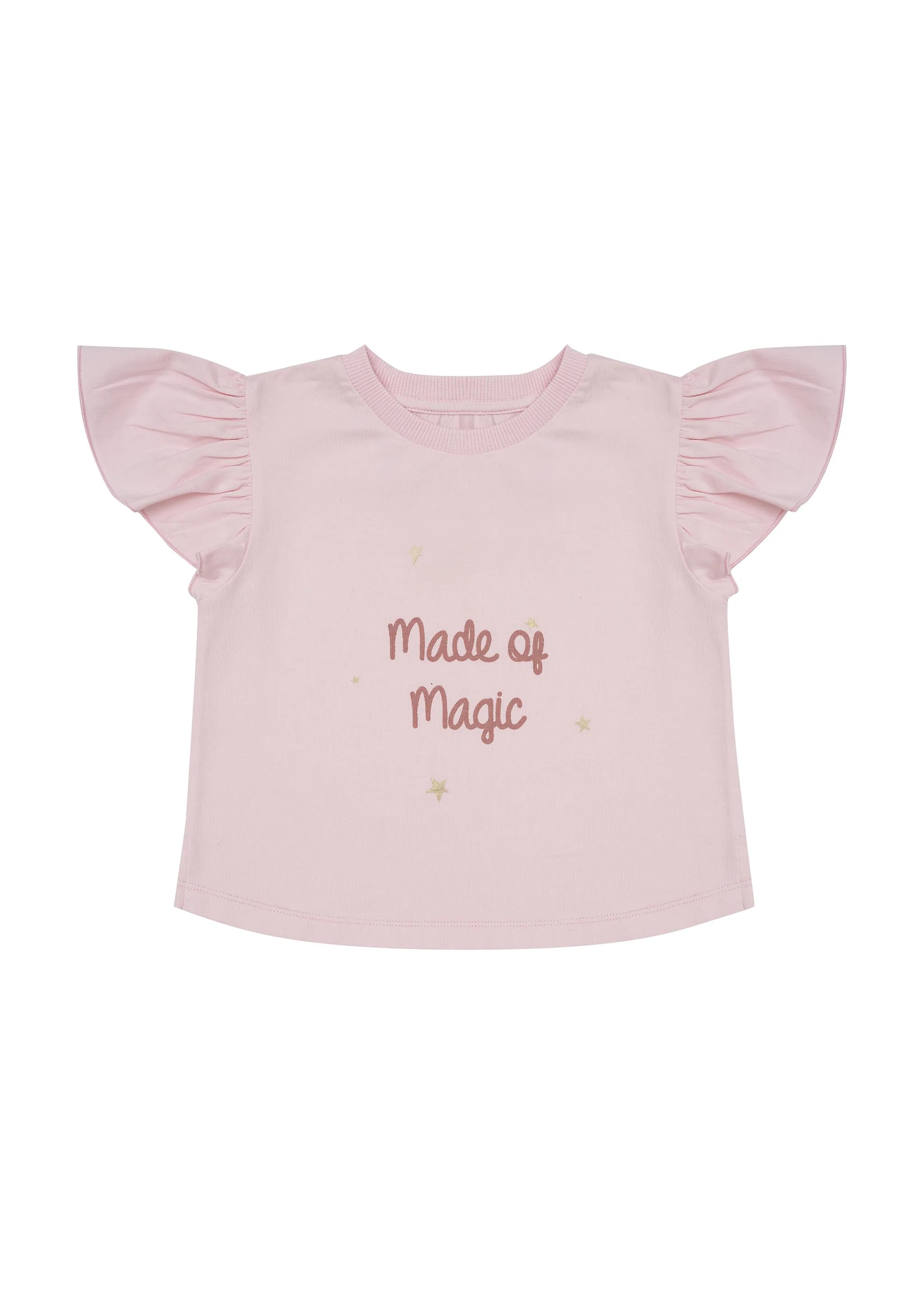 Rosie T-Shirt-Pink Flower