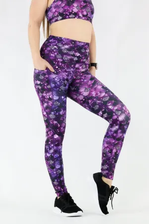 Royal Mermaid - Dynamic Active - Pocket Full Leggings - Discontinued