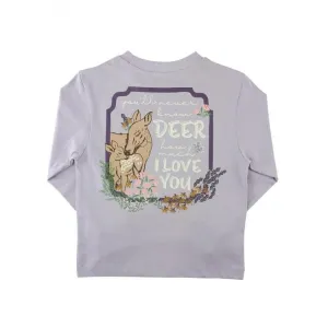 RuffleButts You'll Never Know Deer Signature Tee