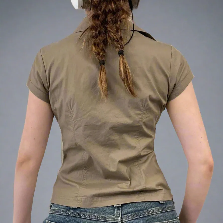 Safari Style Blouse