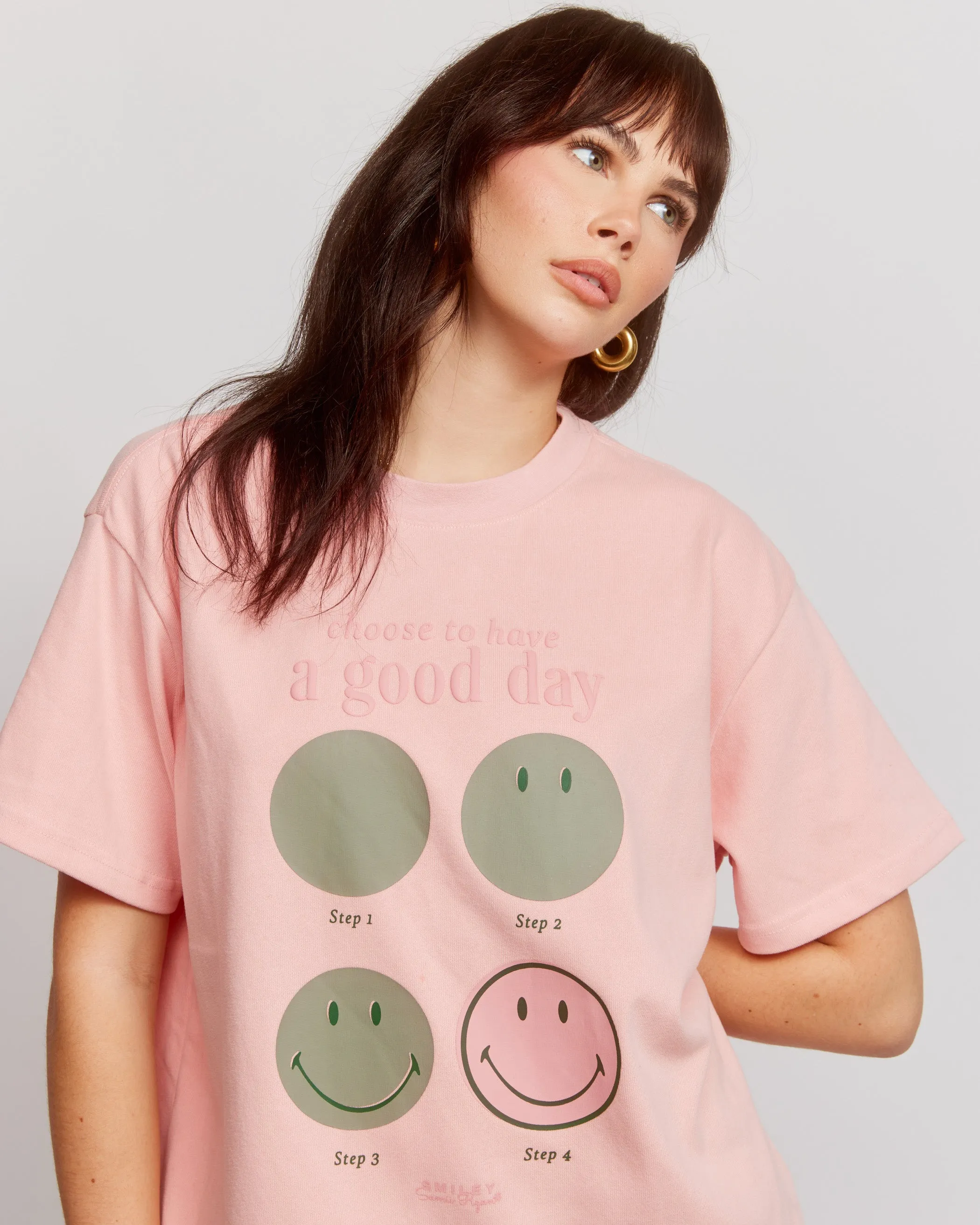 Samii Ryan Smiley® Good Day Oversized Tee