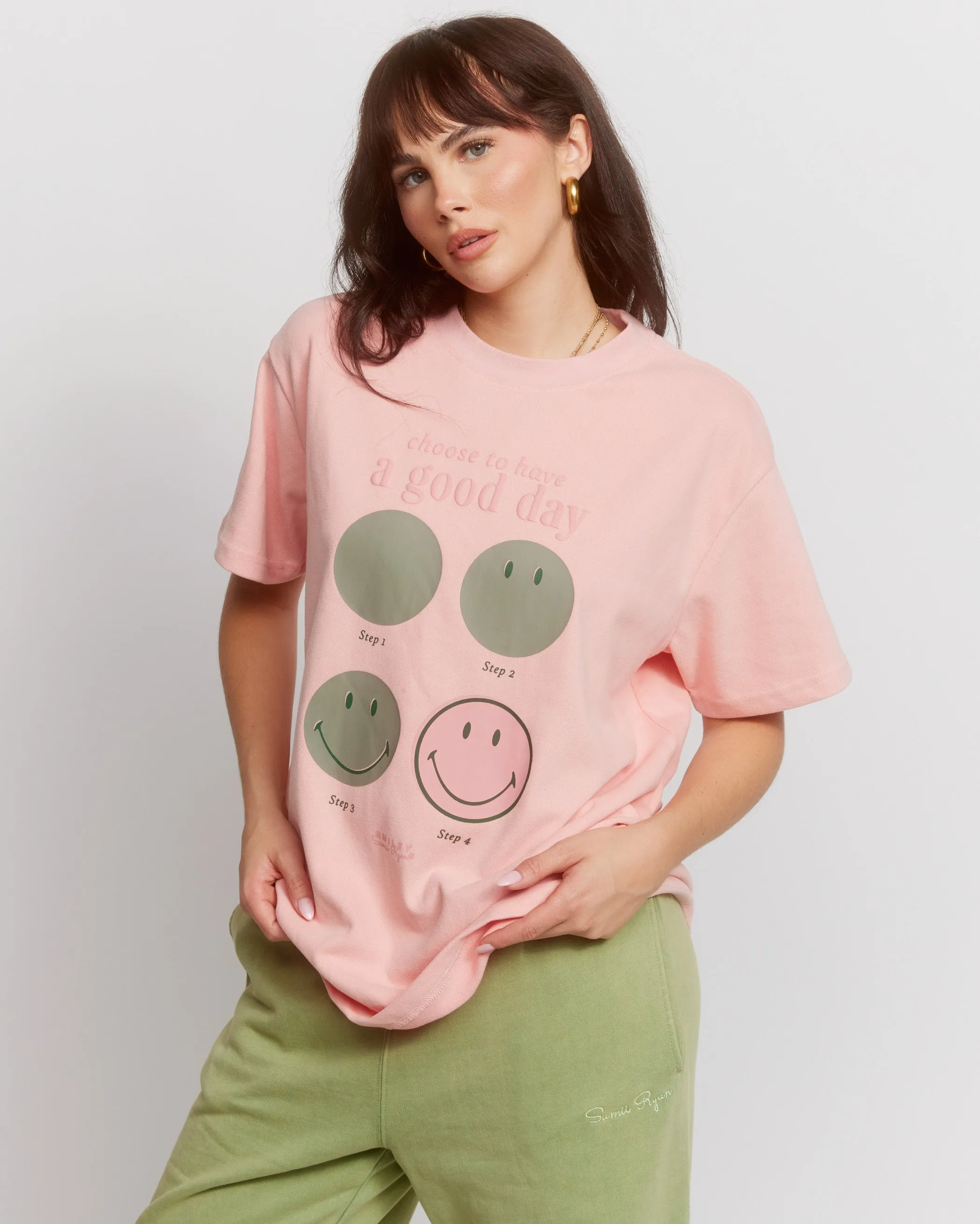 Samii Ryan Smiley® Good Day Oversized Tee