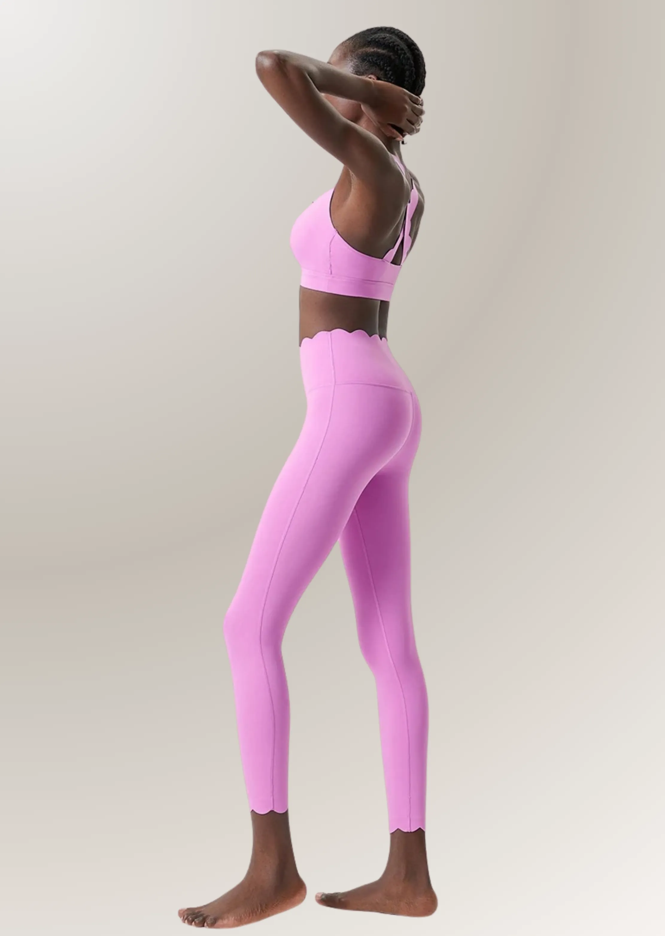 SCALLOPED SEAMLESS ACTIVE SET