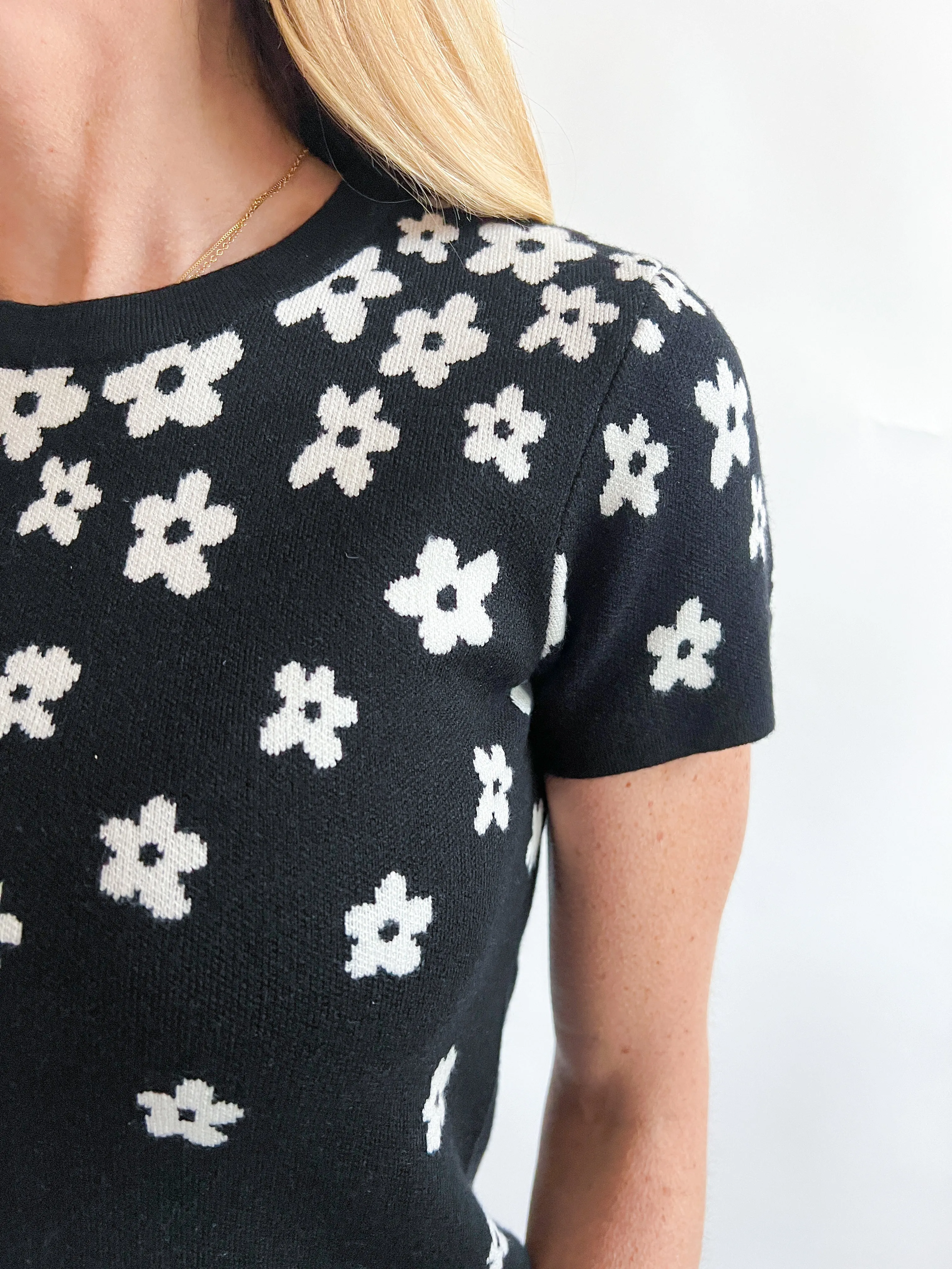 Scattered Floral Top