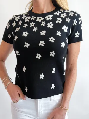Scattered Floral Top