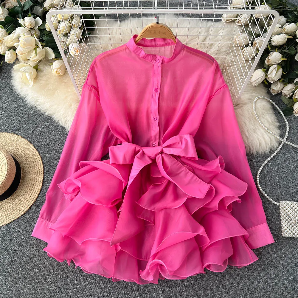 Schoensten Chiffon Chic Blouse