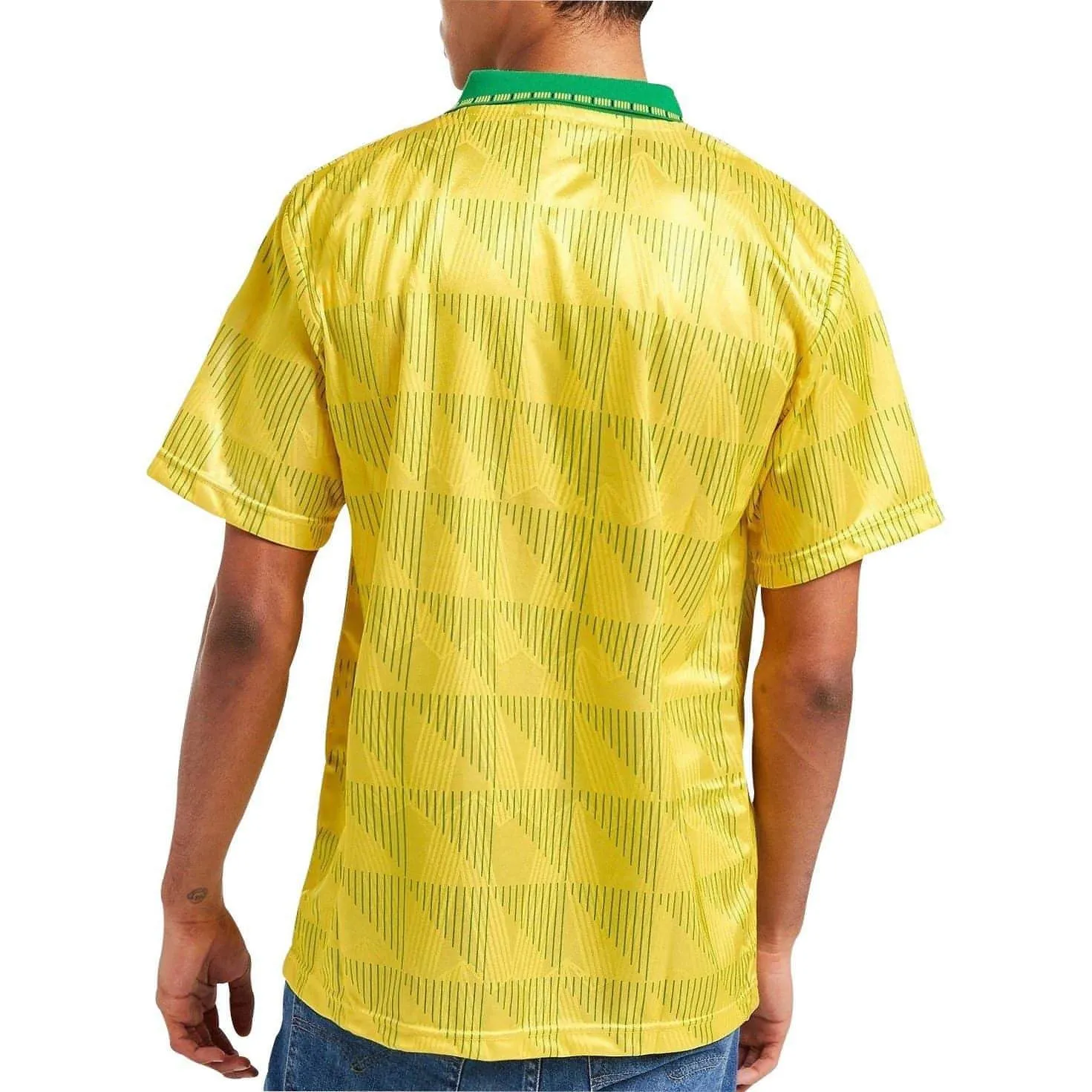 Score Draw Retro Newcastle United Away 1990 Mens Football Shirt