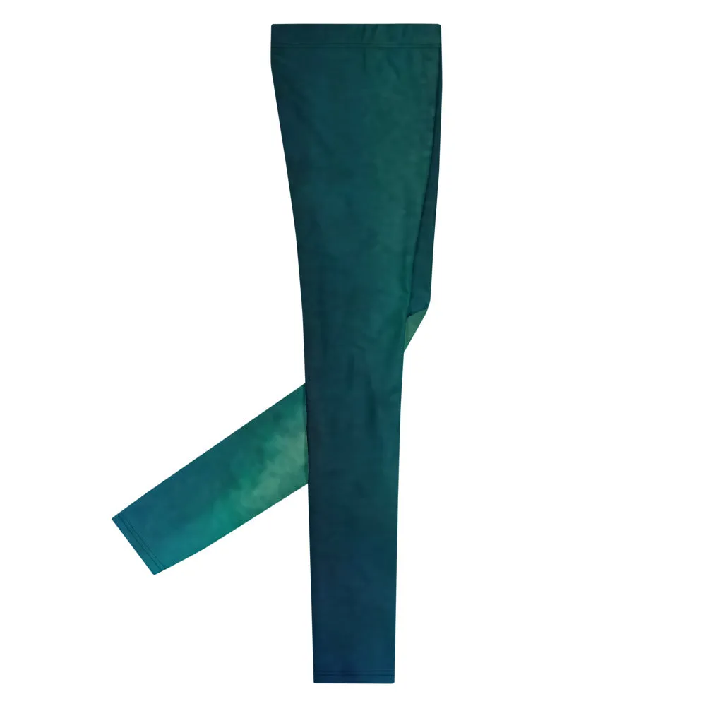 Sea Green Men's Leggings