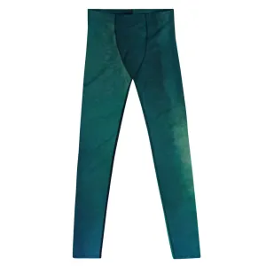 Sea Green Men's Leggings