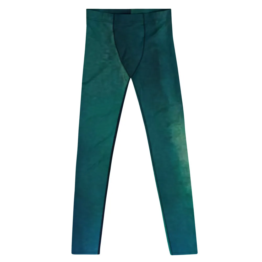 Sea Green Men's Leggings