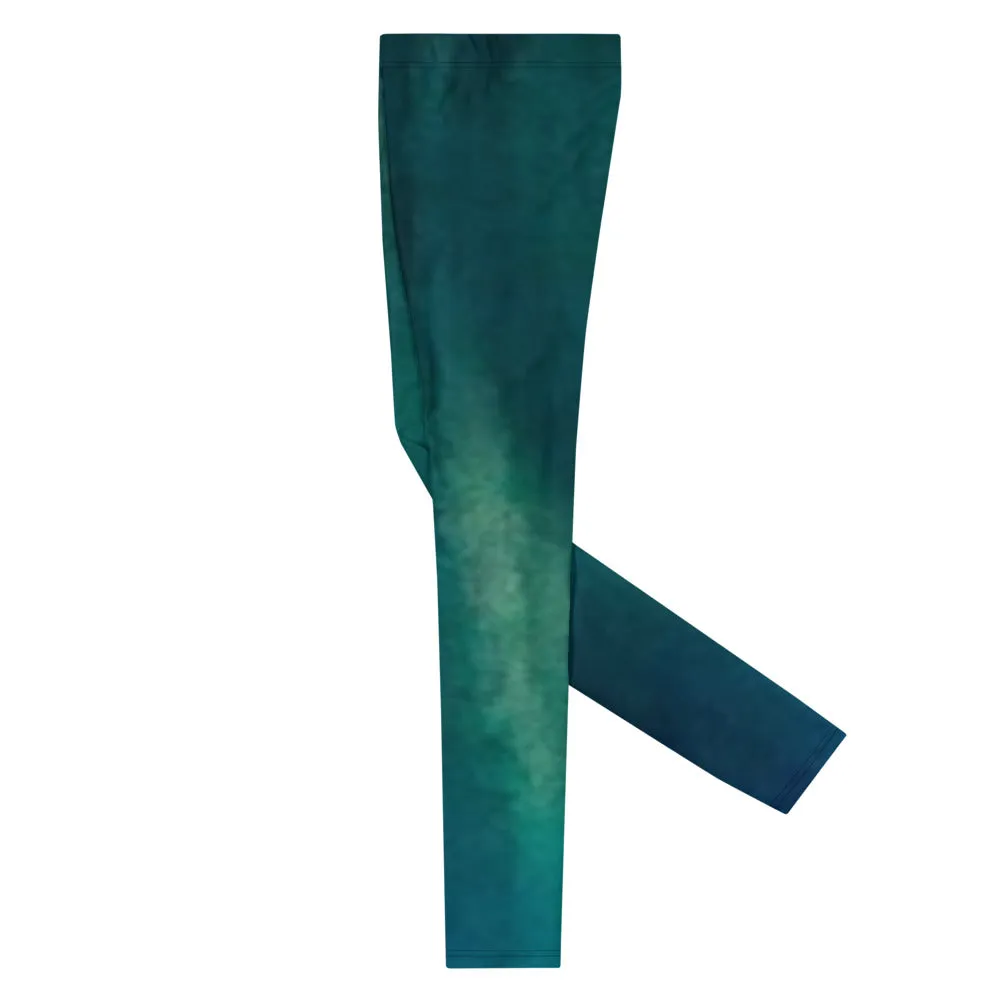 Sea Green Men's Leggings