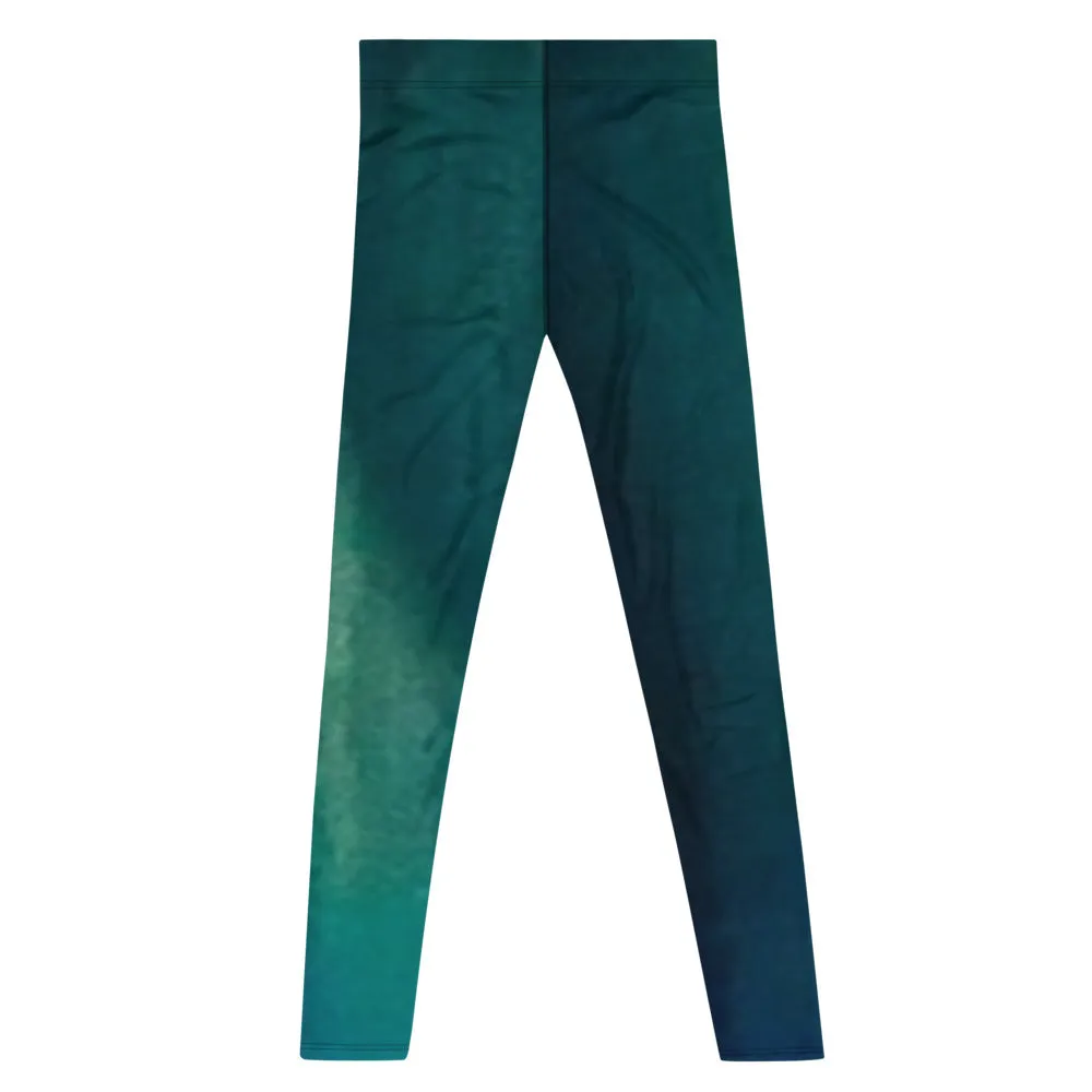 Sea Green Men's Leggings