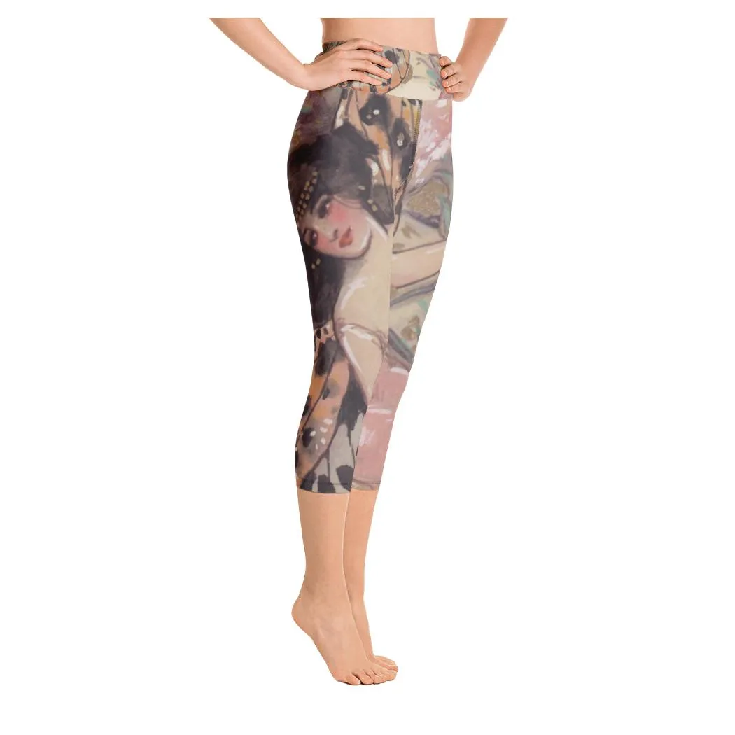 Sensibility Butterfly Yoga Capris