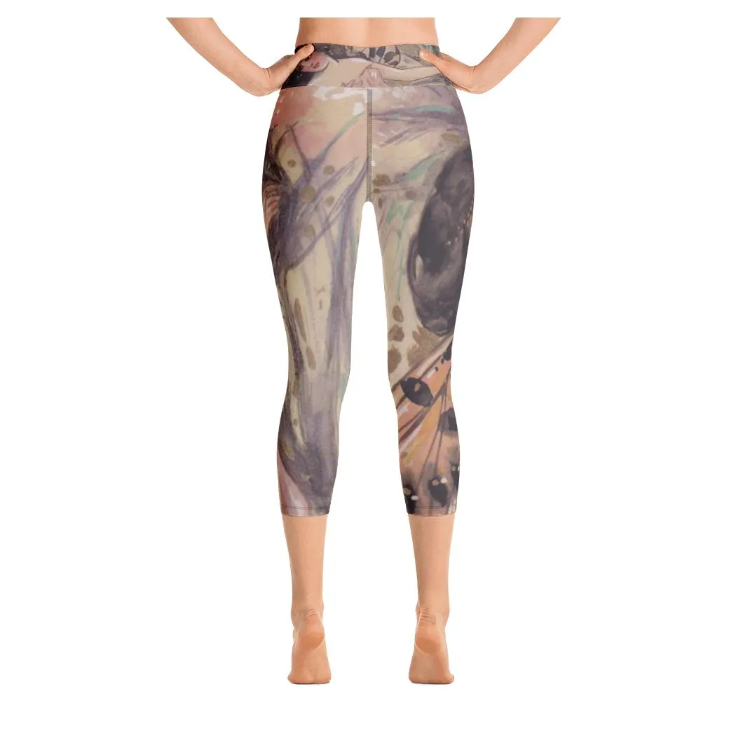 Sensibility Butterfly Yoga Capris