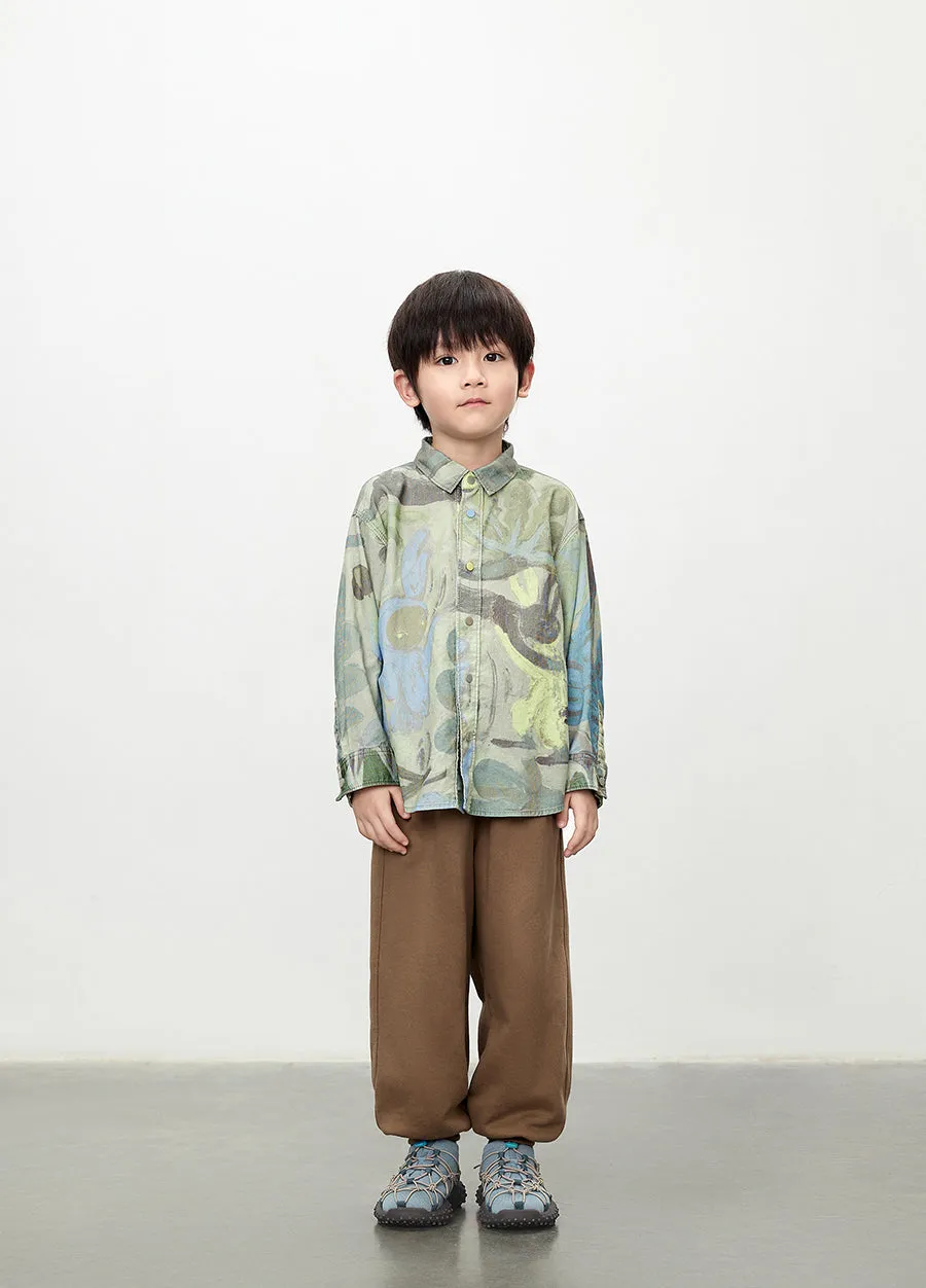 Shirt / jnby by JNBY All Over Print Cotton Shirt