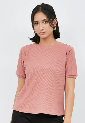 Short Sleeve Waffle T-shirt