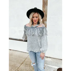Should've Known Better Fringe Top