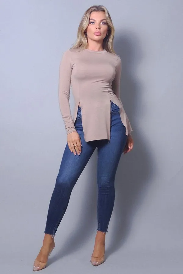 Sleek & Chic Slitted Top