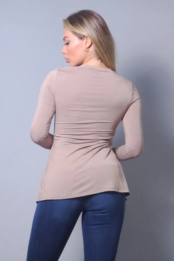 Sleek & Chic Slitted Top