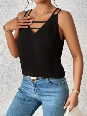Sleeveless Blouse, Casual Women Tops