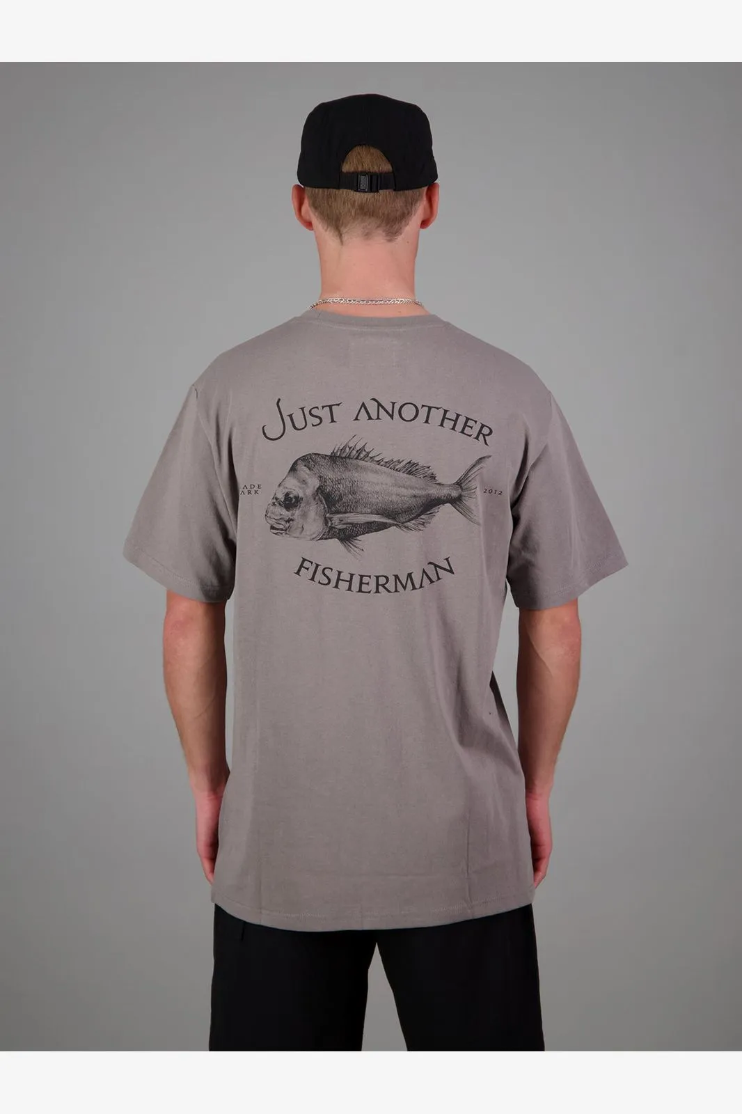 SNAPPER LOGO TEE - GREY