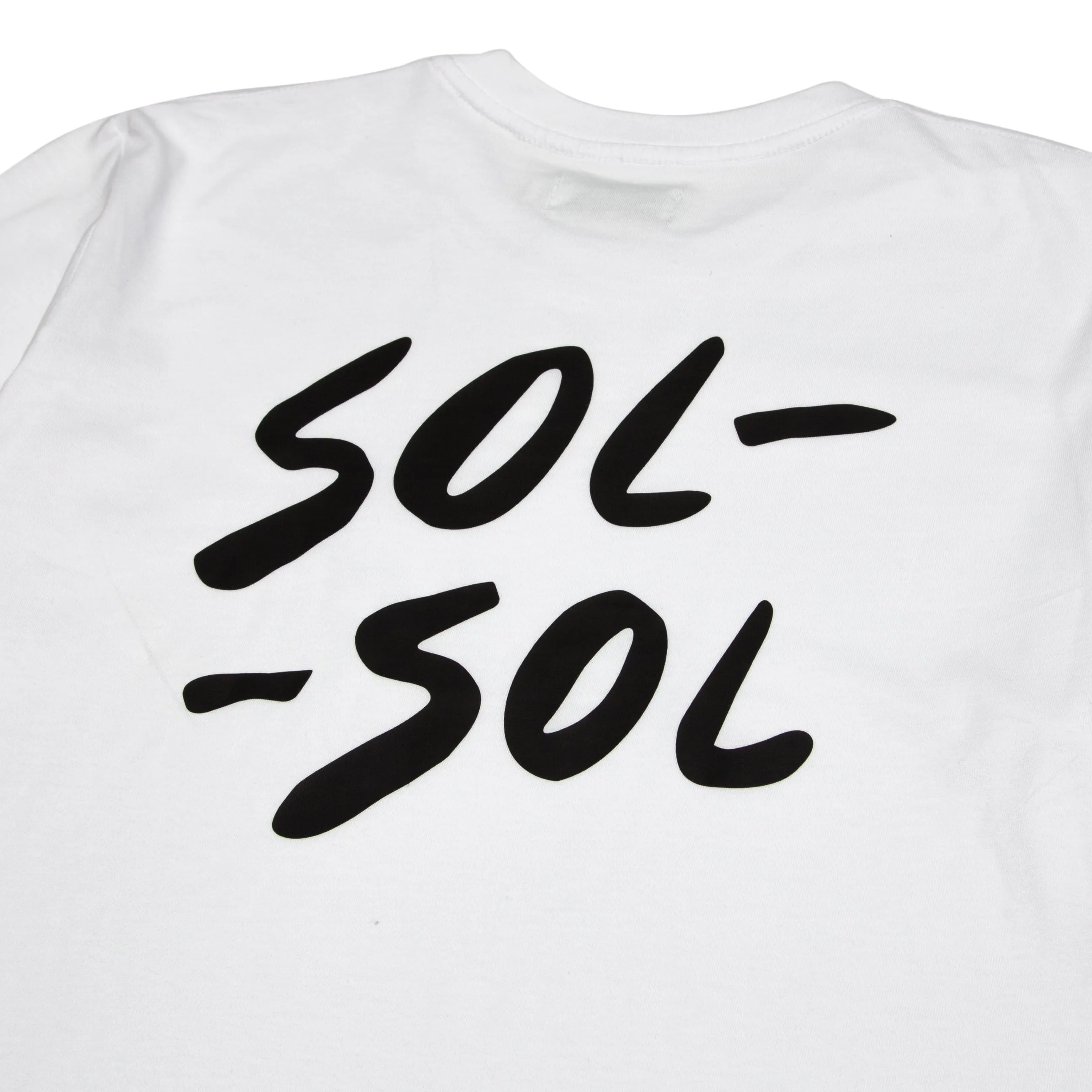 SOL SOL - Classic Logo Long-sleeve  - White