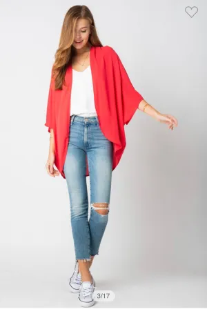 Solid Classic "Chemono" Cardigan