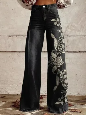 Sophia™ - Chic Wide Leg Trousers