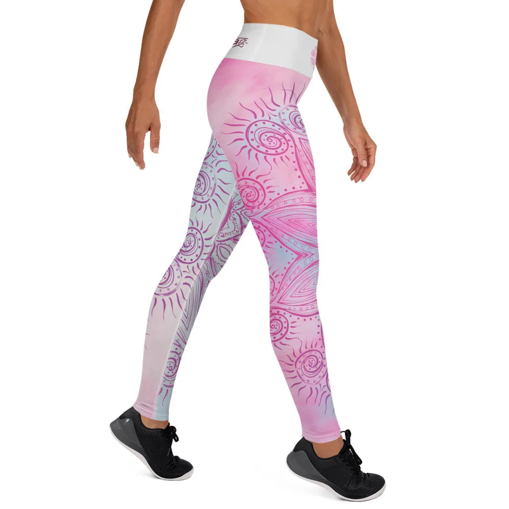 Soul Star Chakra Mandala Leggings by Goddess Swag
