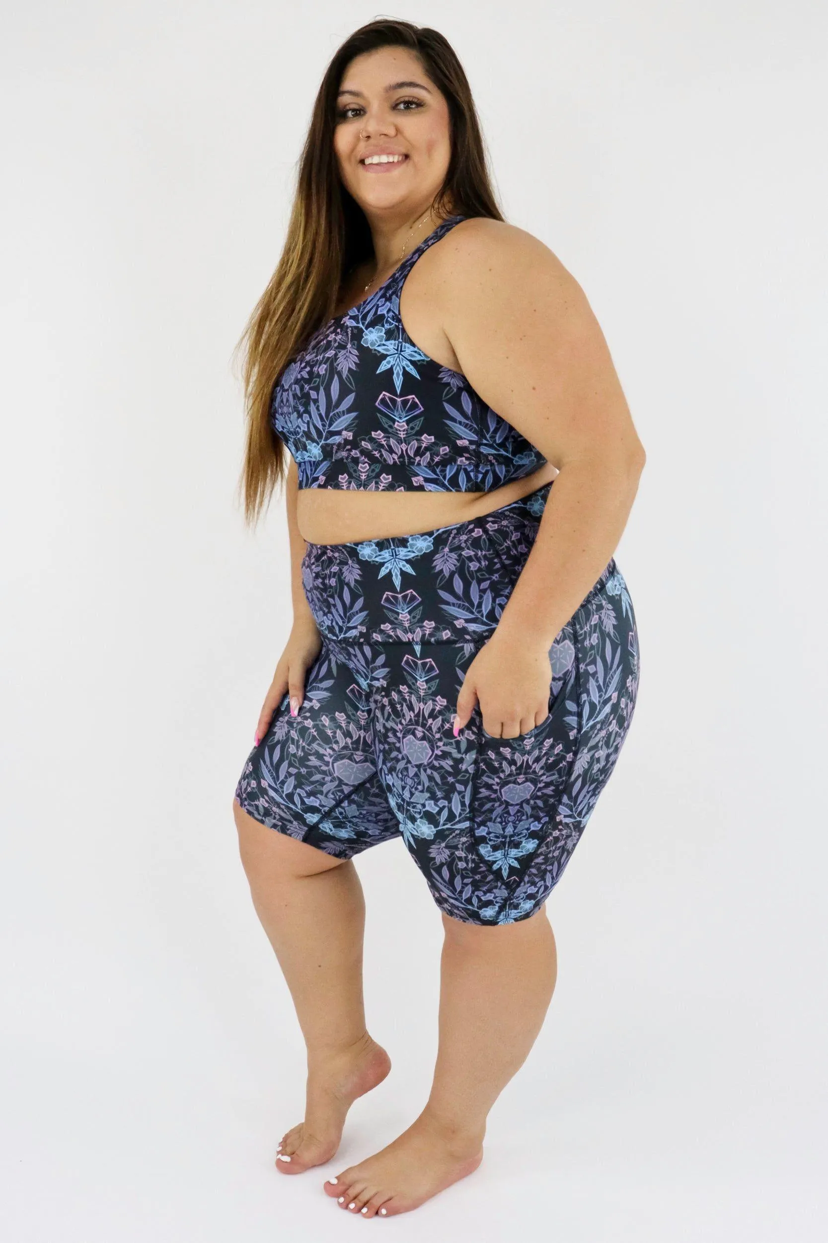 Spiritual Awakening - Dynamic Active - Pocket Long Shorts