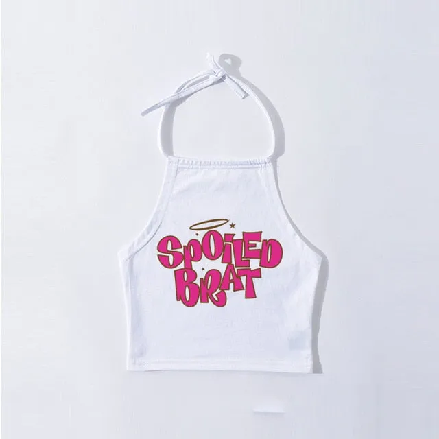 Spoiled Brat Halter Top