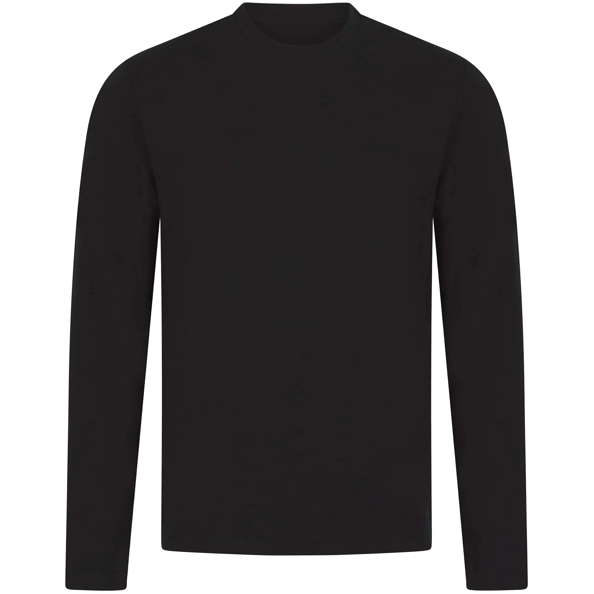 SSEINSE ESSENTIAL LONG SLEEVE FITTED T-SHIRT