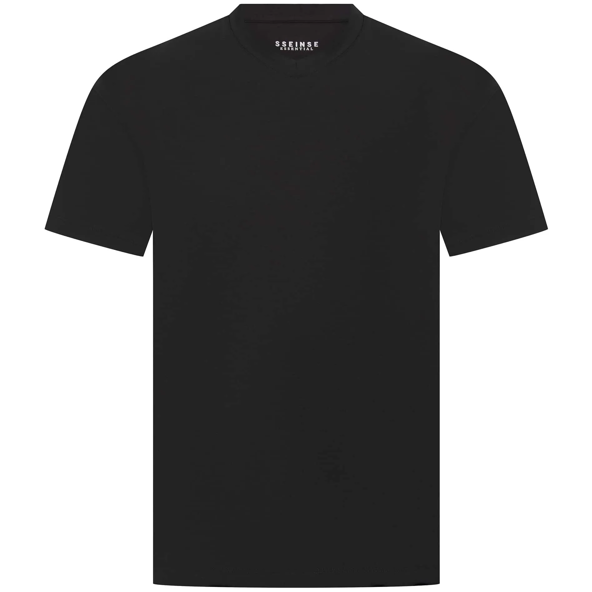 SSEINSE ESSENTIAL V-NECK FITTED T-SHIRT
