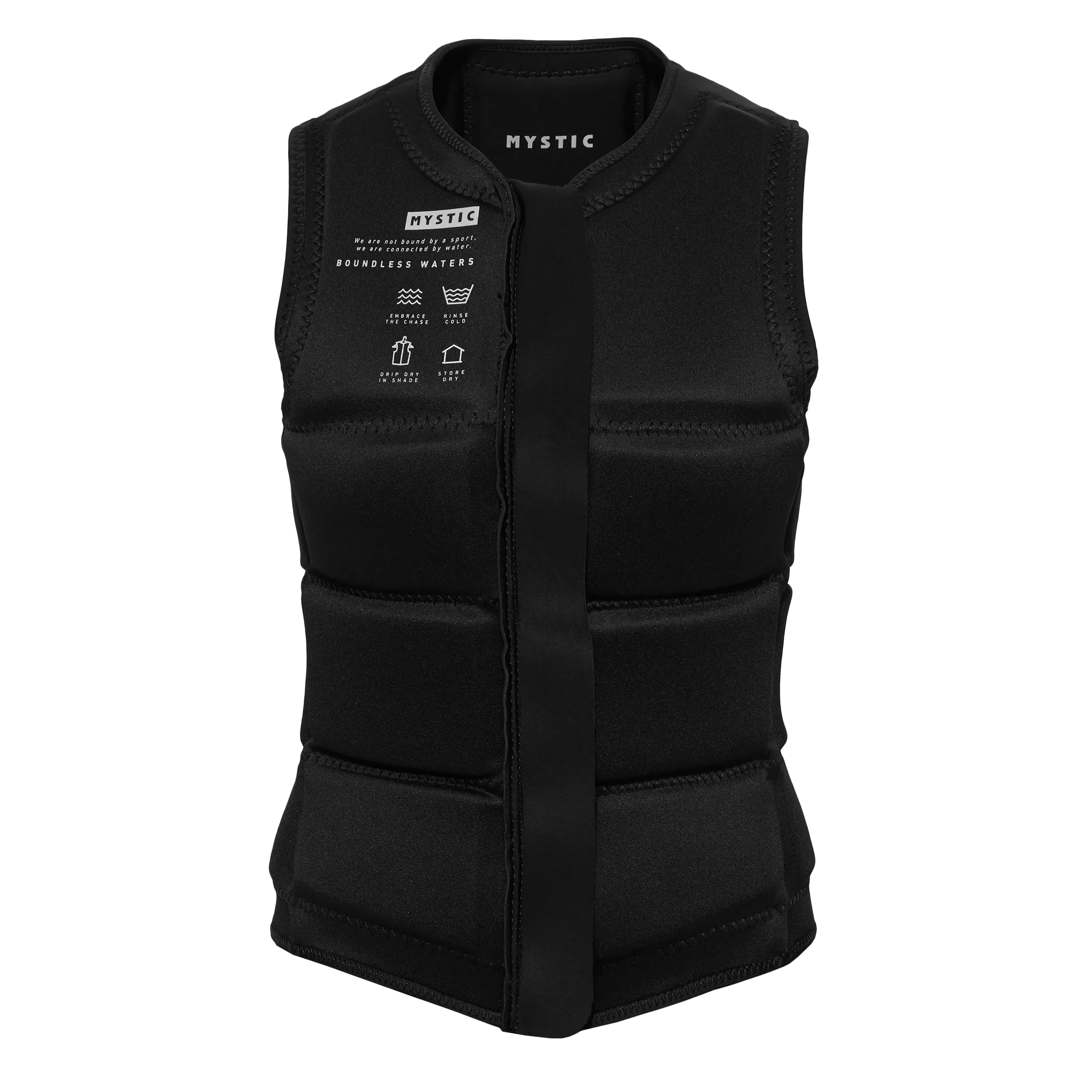 Star Impact Vest Fzip Wake Women - Black - 2025