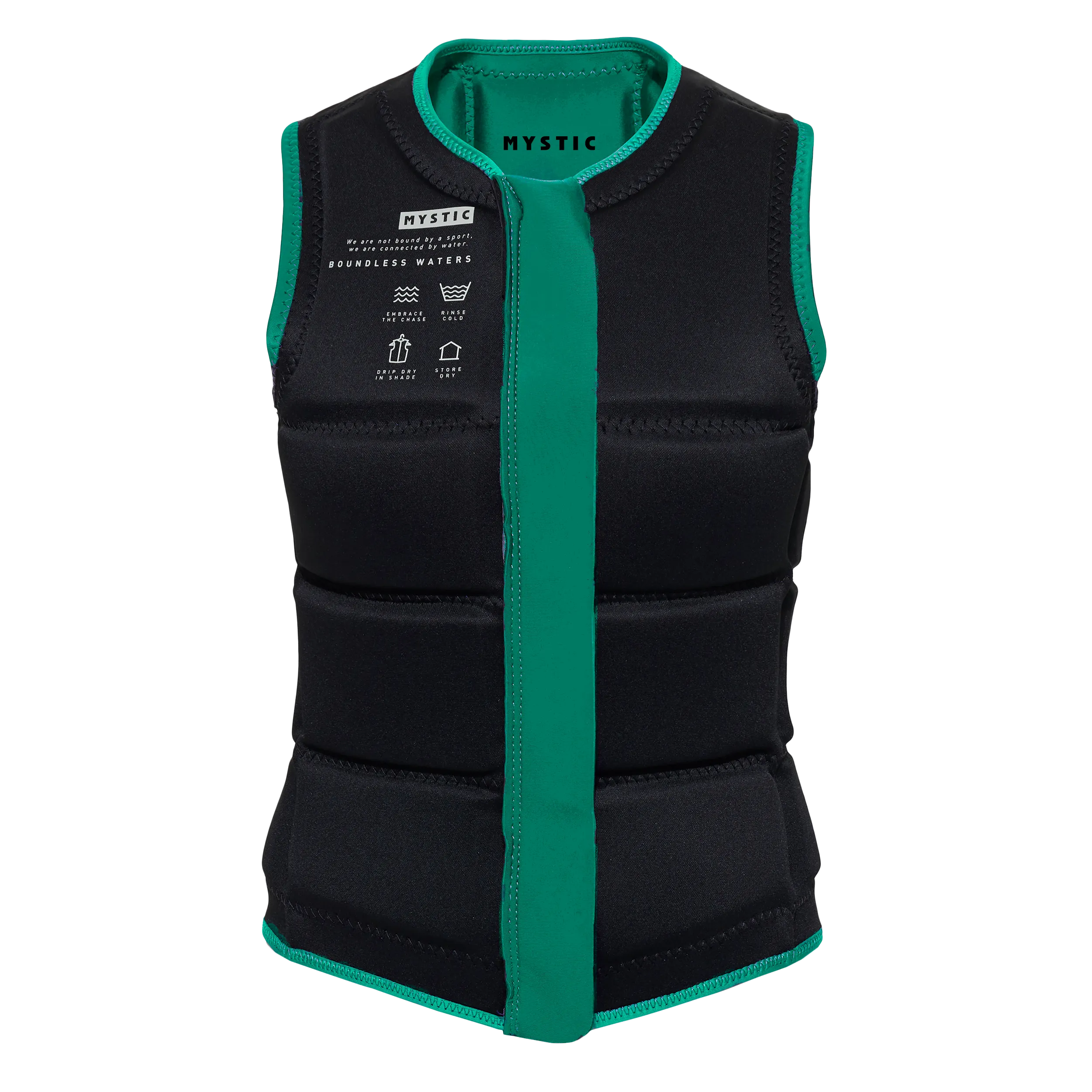 Star Impact Vest Fzip Wake Women - Green - 2025
