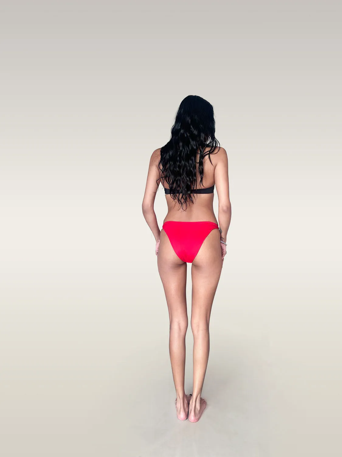 Starboard V-Waist Knotted Bikini Bottoms
