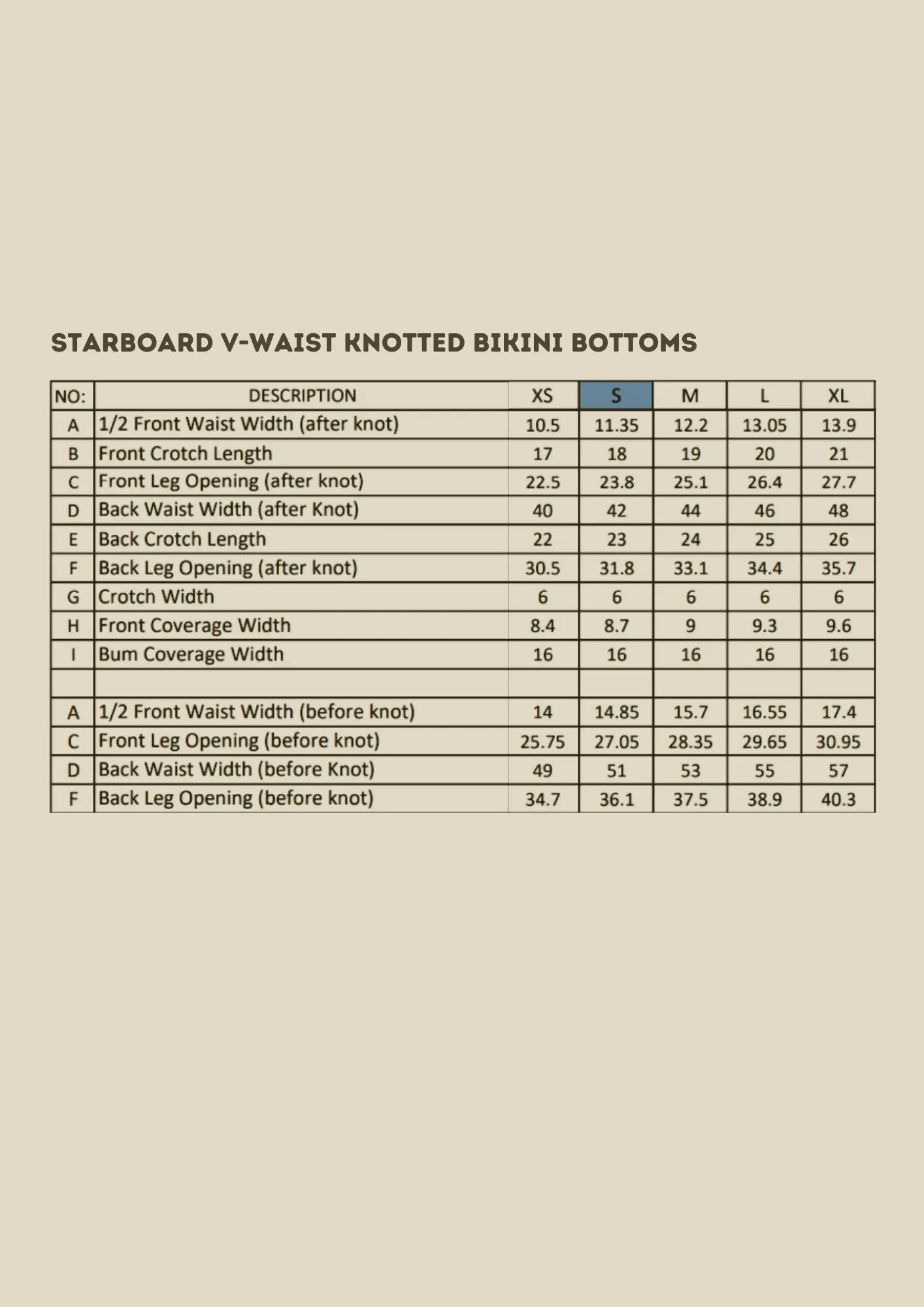 Starboard V-Waist Knotted Bikini Bottoms