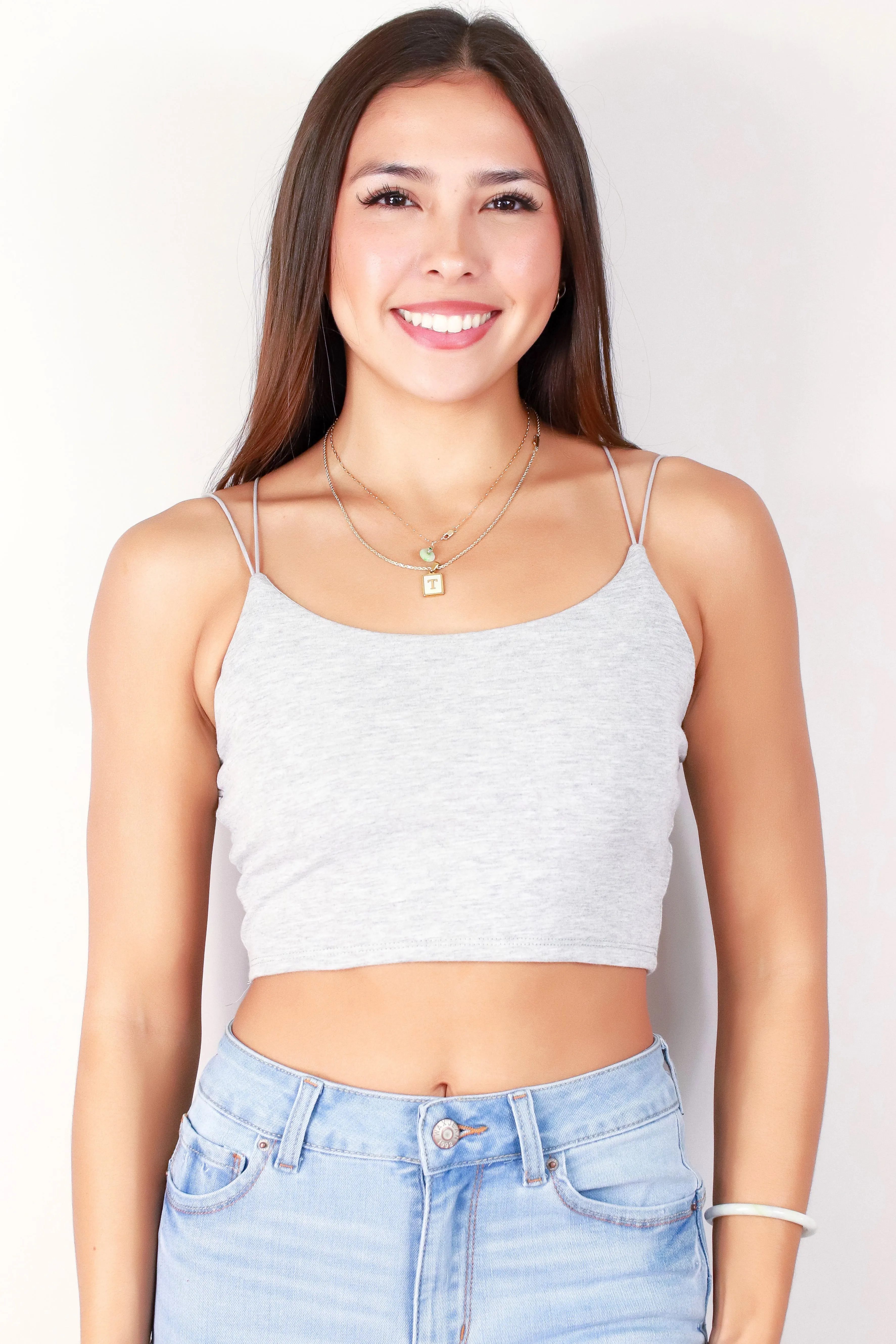 STICK TO THE BASICS CROP TOP