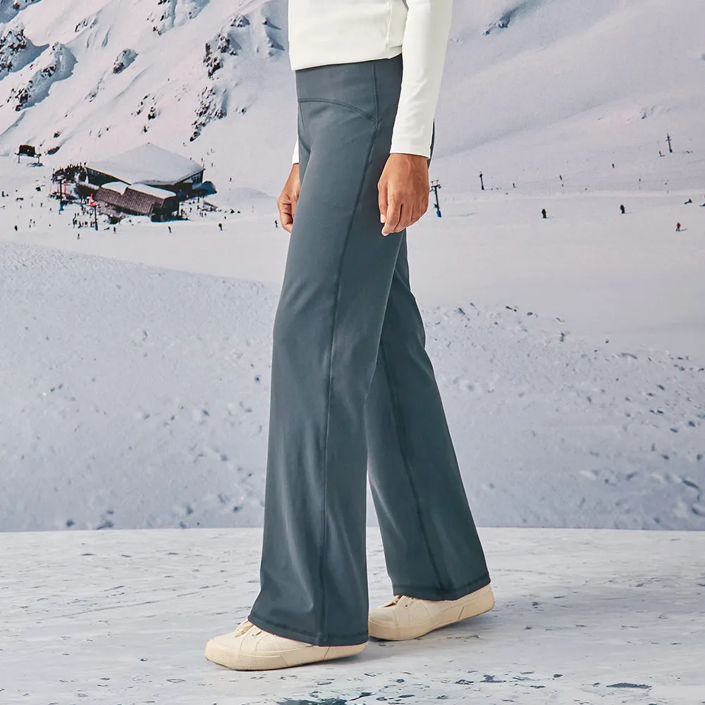 Straight Tummy Tuck Pants - Dark Blue