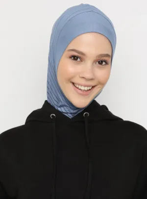 Striped Sport Scarf | Blue