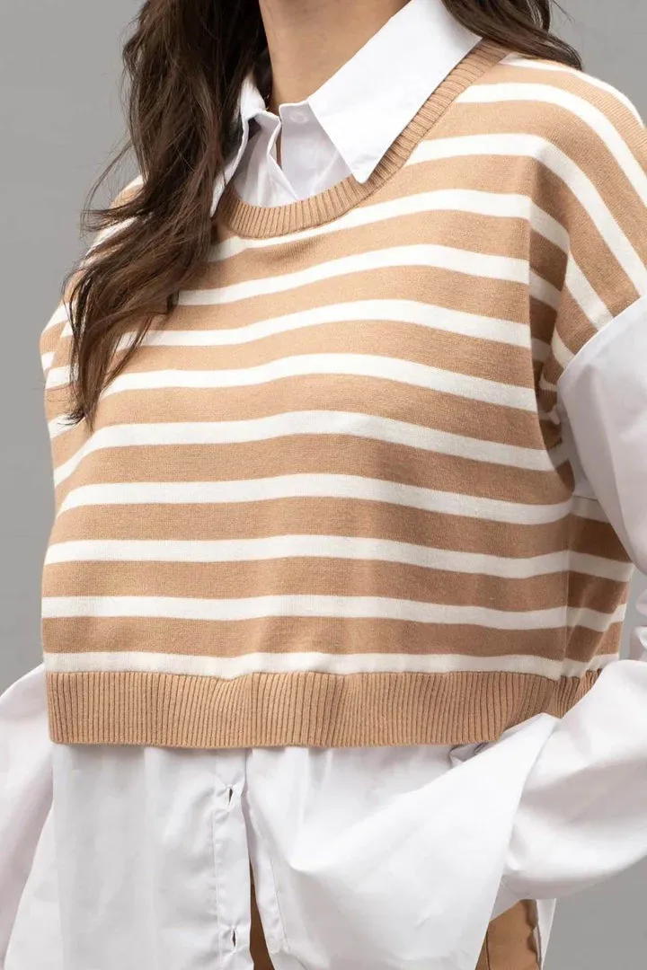 Striped Vest Top