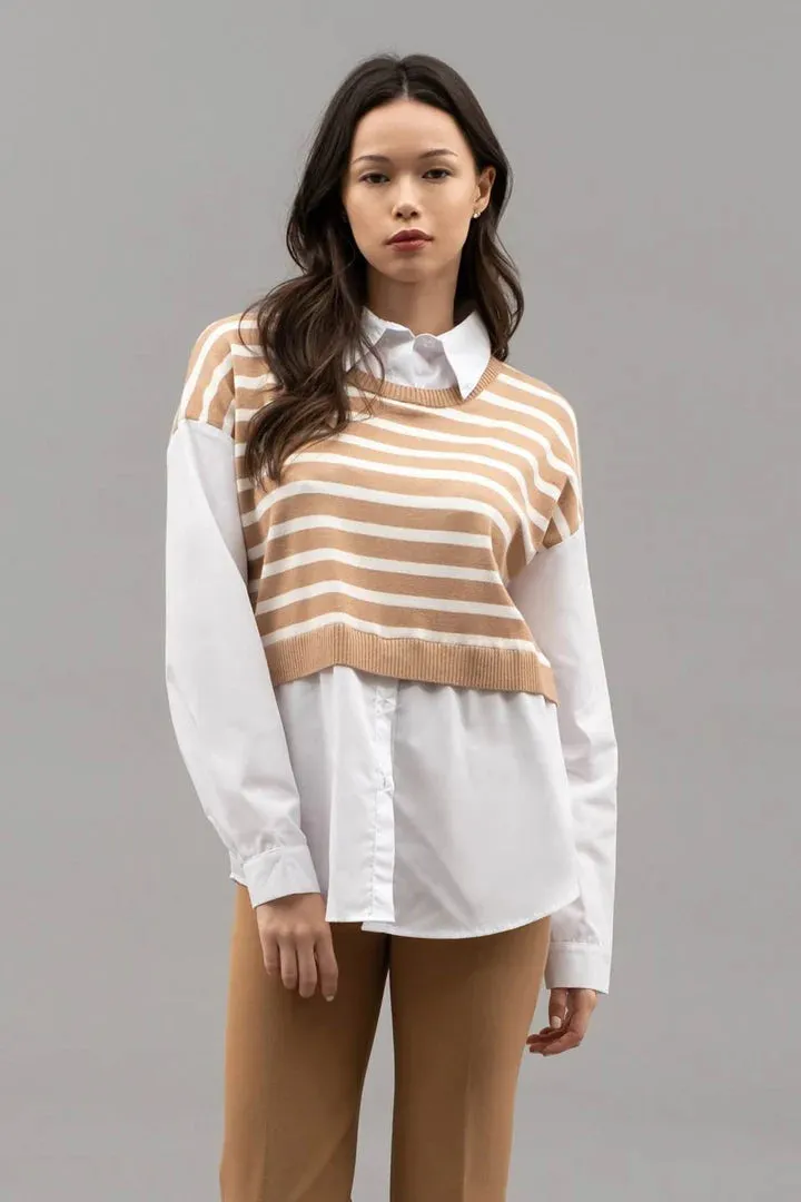 Striped Vest Top