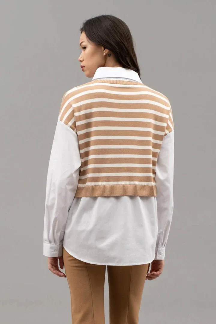 Striped Vest Top