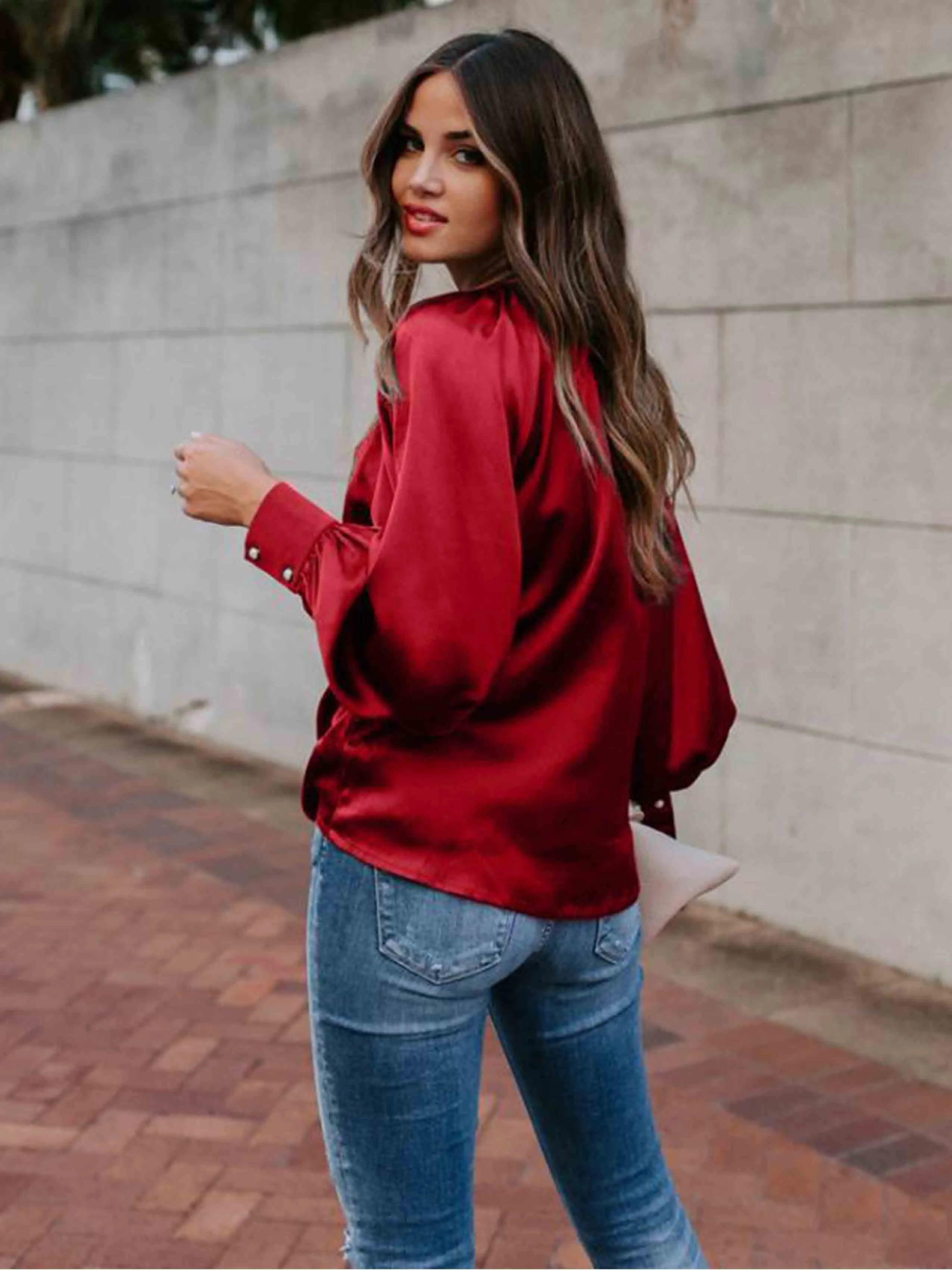 Stunncal Basic Casual Blouse